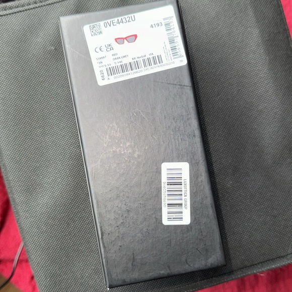 Versace Red Sunglasses - Picture 8 of 11